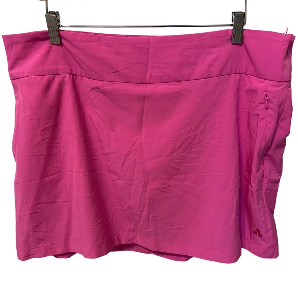 Tek Gear Hot Pink Skort Women's Size XL PIckleball Golf Tennis Gym Walking Run